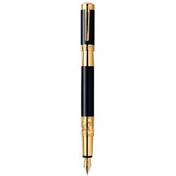 Ручка перова Waterman ELEGANCE Black GT FP18 F