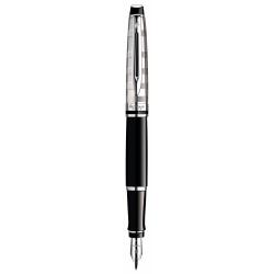 Ручка перова Waterman EXPERT Deluxe Black CT FP F