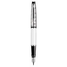 Ручка перова Waterman EXPERT Deluxe White CT FP F