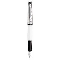 Ручка перьевая Waterman EXPERT Deluxe White CT FP F