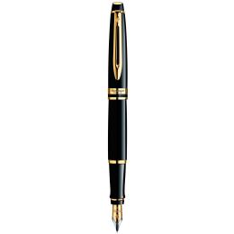 Ручка перова Waterman EXPERT Black GT FP F