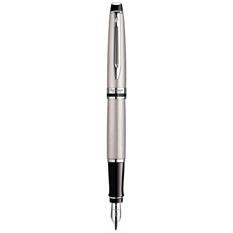 Ручка перова Waterman EXPERT Stainless Steel CT FP F