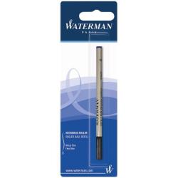 Стержень Waterman роллерный синий F (в блистере)