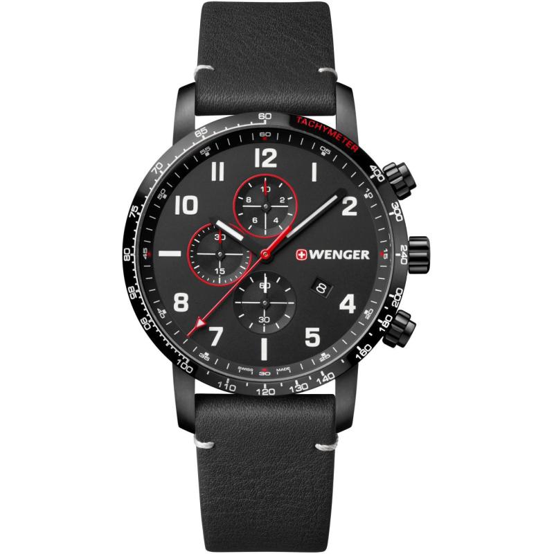 Чоловічий годинник Wenger ATTITUDE Chrono W01.1543.106