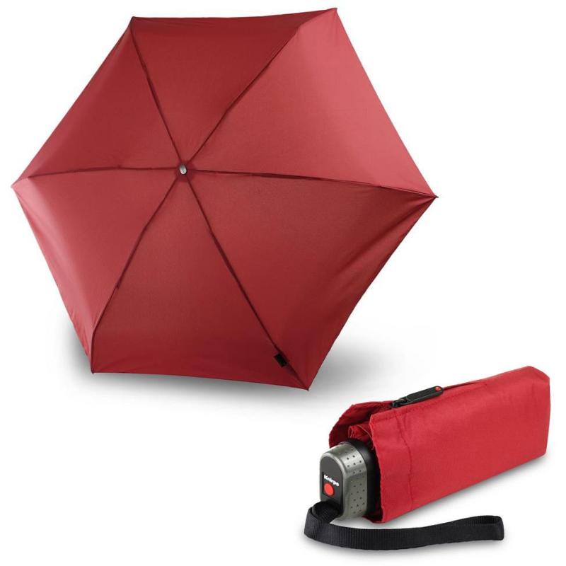 Парасолька механічна Knirps TS.010 Slim Small Manual/Dark Red Kn95 4010 1510