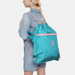 Рюкзак (сумка для взуття) Kipling SUPERTABOO Bright Aqua C (19T)