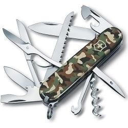 Швейцарський складаний ніж 91мм Victorinox HUNTSMAN 1.3713.94