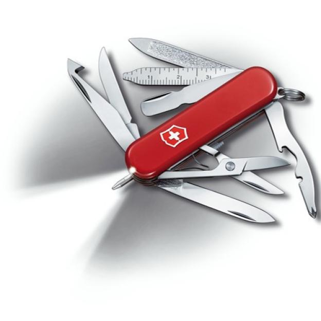 Швейцарский складной нож 58мм Victorinox MIDNITE MINICHAMP 0.6386