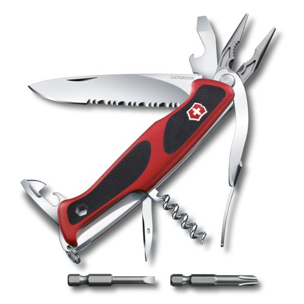 Швейцарський складаний ніж 130мм Victorinox RANGERGRIP 174 Handyman 0.9728.WC