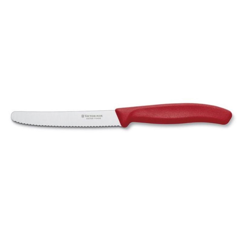 Ніж серейторний 11 см Victorinox SWISS CLASSIC Tomato Sausage 6.7831