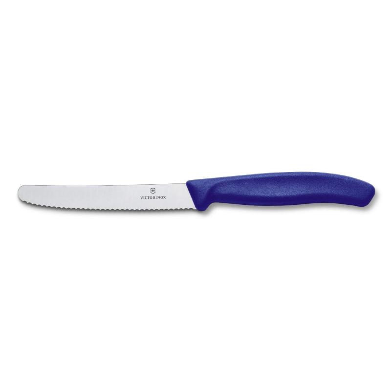 Ніж серейторний 11 см Victorinox SWISS CLASSIC Tomato Sausage 6.7832