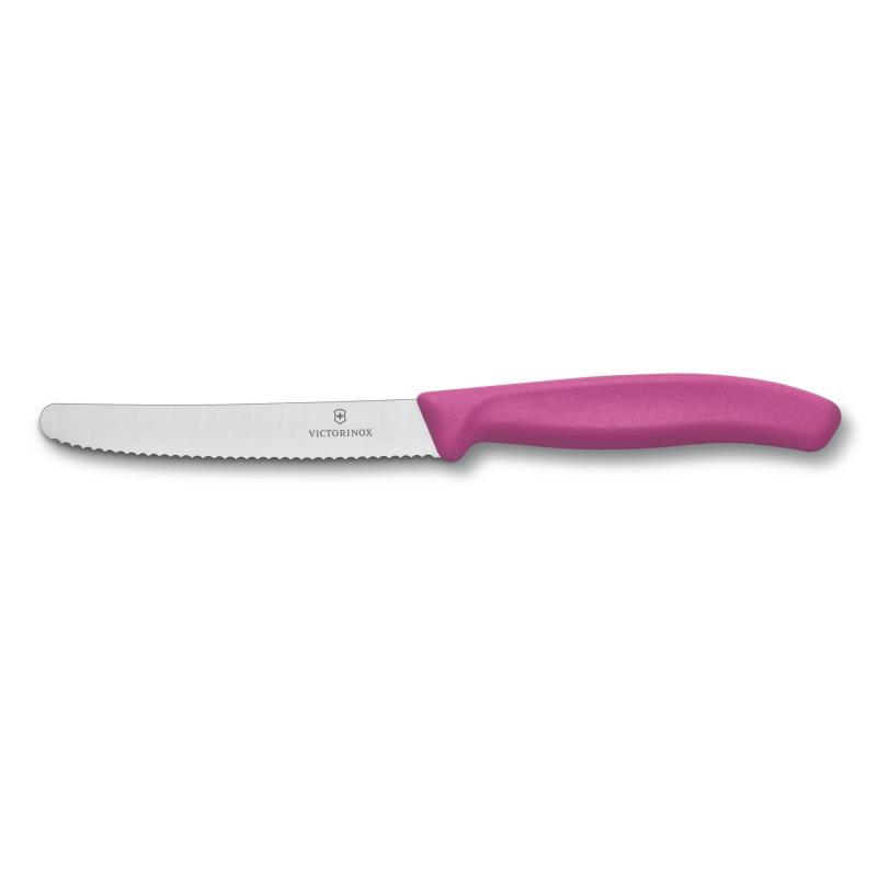 Ніж серейторний 11 см Victorinox SWISS CLASSIC Tomato Sausage 6.7836.L115