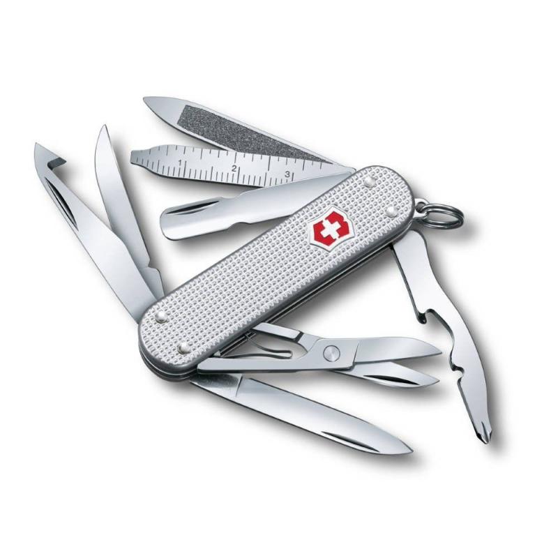 Швейцарський складаний ніж 58мм Victorinox MINICHAMP ALOX 0.6381.26