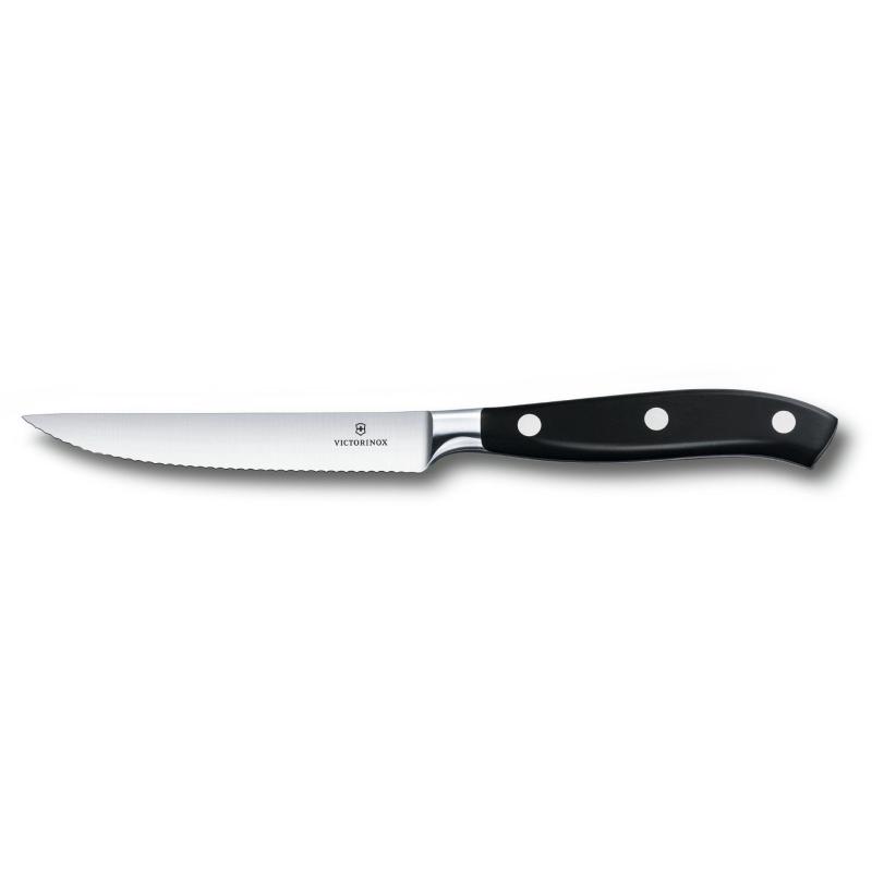Кований ніж для стейка Victorinox GRAND MAITRE Tomato Steak 7.7203.12WG