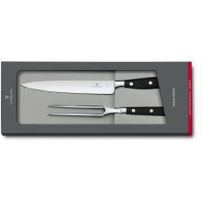 Набор кухонный (нож и разделочная вилка) Victorinox GRAND MAITRE Carving Set 7.7243.2