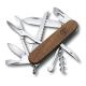 Швейцарський складаний ніж 91мм Victorinox HUNTSMAN WOOD 1.3711.63