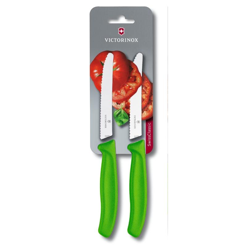 Набір ножів (2 шт) Victorinox SWISS CLASSIC Tomato Sausage 6.7836.L114B