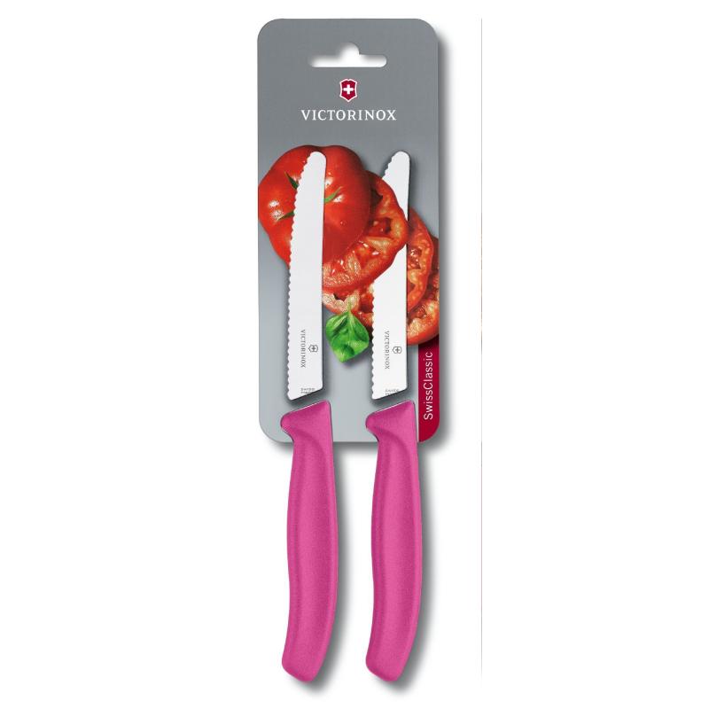 Набір ножів (2 шт) Victorinox SWISS CLASSIC Tomato Sausage 6.7836.L115B