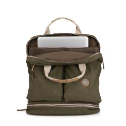 Сумка-рюкзак для ноутбука 17″ Kipling KOMORI M Urban Khaki (23U)