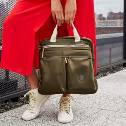 Сумка-рюкзак для ноутбука 17″ Kipling KOMORI M Urban Khaki (23U)