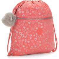 Рюкзак (сумка для обуви) Kipling SUPERTABOO Hearty Pink Met (83S)