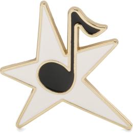 Пин (значок) Kipling STAR NOTE PIN Multicolor (50V)