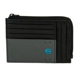 Картхолдер з монетницею Piquadro PULSE (P15) Black PU1243P15_N