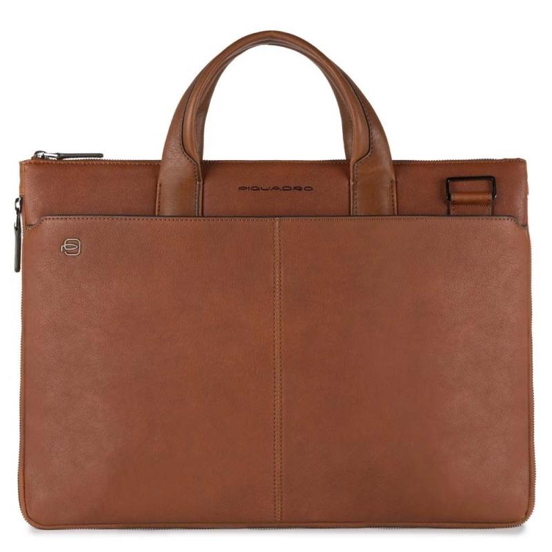 Сумка для ноутбука 15.6 Piquadro BLACK SQUARE (B3) Tobacco CA4021B3_CU