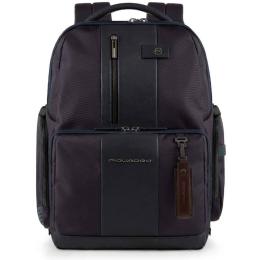 Рюкзак для ноутбука 15,6″ Piquadro BRIEF Blue CA4439BRBM_BLU