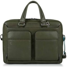 Портфель Piquadro BLACK SQUARE (B3) Green CA2849B3_VE