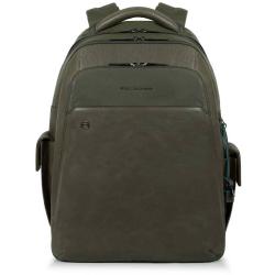 Рюкзак для ноутбука 15″ Piquadro BLACK SQUARE (B3) Green CA3444B3BM_VE