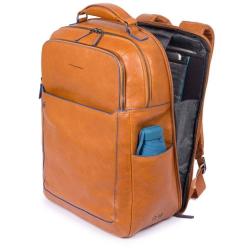 Рюкзак для ноутбука 15″ Piquadro BLUE SQUARE (B2S) Tobacco CA4174B2S_CU