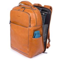 Рюкзак для ноутбука 15″ Piquadro BLUE SQUARE (B2S) Tobacco CA4174B2S_CU
