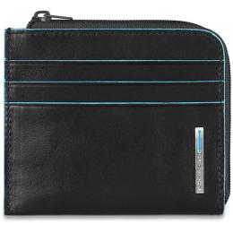 Монетница Piquadro BLUE SQUARE (B2) Black PU3410B2R_N