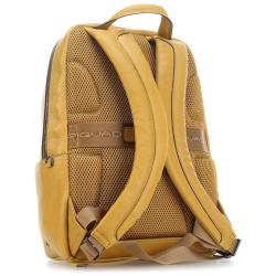 Рюкзак для ноутбука 14″ Piquadro BLACK SQUARE (B3) Yellow CA3214B3_G
