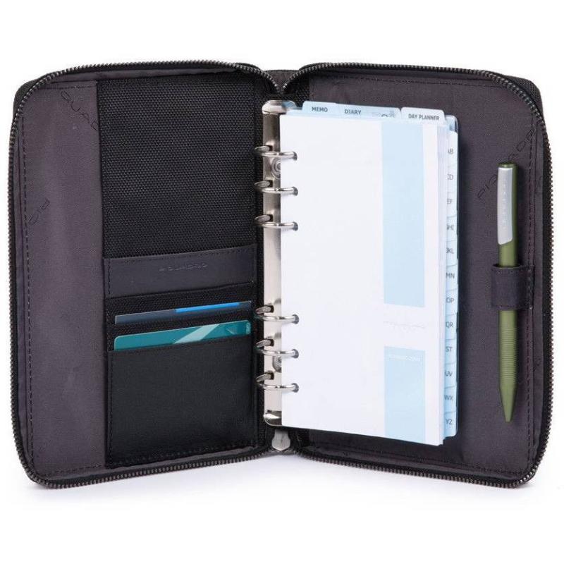 Щоденник-органайзер (середній) Piquadro BRIEF Black AG4527BR_N