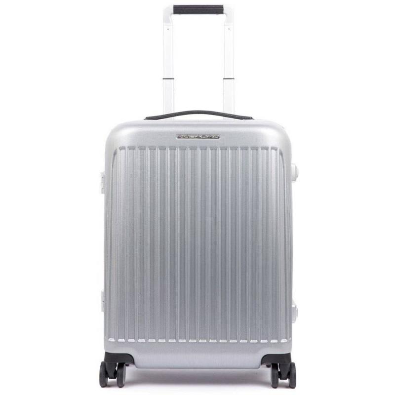Валіза Piquadro Relyght (PC) Grey-Black BV4425PC2P_GRN (Маленька)