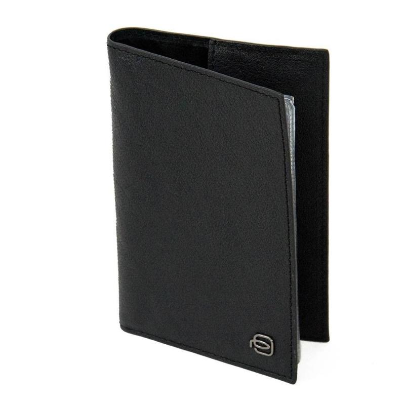 Обкладинка для паспорта Piquadro BLACK SQUARE (B3) Black AS300B3_N