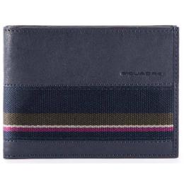 Портмоне Piquadro BLACK SQUARE (B3S) Night Blue PU1241B3SR_BLU3