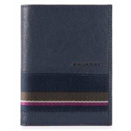 Портмоне Piquadro BLACK SQUARE (B3S) Night Blue PU1393B3SR_BLU3