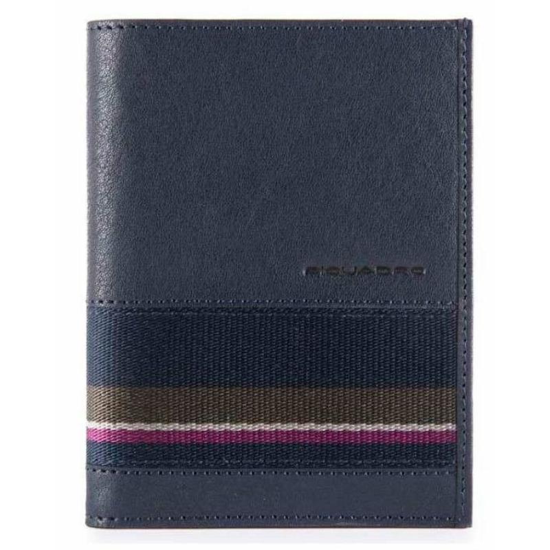 Портмоне Piquadro BLACK SQUARE (B3S) Night Blue PU1393B3SR_BLU3