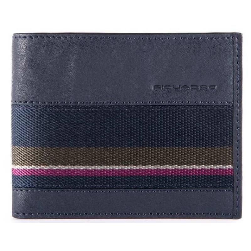 Портмоне Piquadro BLACK SQUARE (B3S) Night Blue PU3891B3SR_BLU3