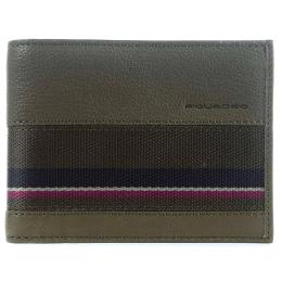 Портмоне Piquadro BLACK SQUARE (B3S) Green PU257B3SR_VE