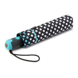 Парасолька-автомат Knirps E.200 Medium Duomatic/Ping Pong Blue Kn95 1200 8270