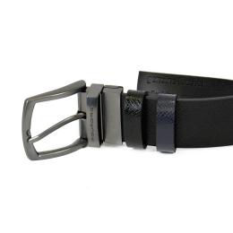 Ремінь двосторонній Piquadro CINTURA Black-Blue CU4883C68_NBLU