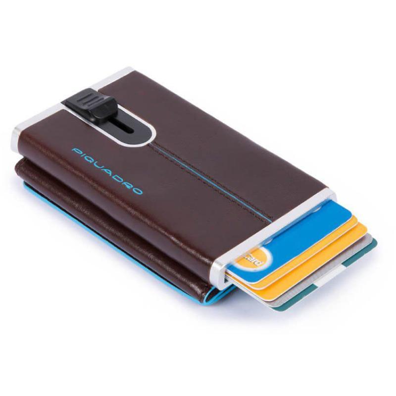 Кредитниця-портмоне Piquadro BLUE SQUARE (B2) Cognac PP4891B2R_MO