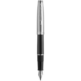 Ручка перьевая Waterman EMBLEME Black CT FP F