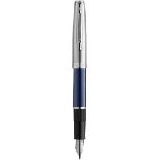 Ручка перова Waterman EMBLEME Blue CT FP F