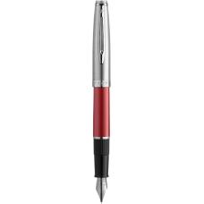 Ручка перова Waterman EMBLEME Red CT FP F