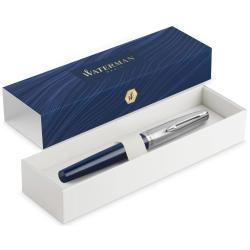 Ручка перьевая Waterman EMBLEME Blue CT FP F